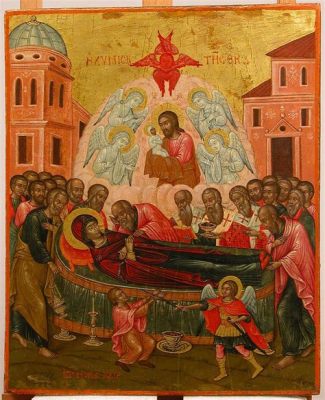  The Dormition of the Virgin –  A Breathtaking Fusion of Byzantine Grandeur and Slavic Spirituality!